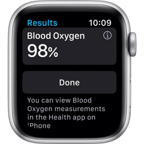 Apple Watch Series 6 44MM Silver (GPS) - Certified Refurbished with Warranty