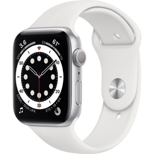 Apple Watch Series 6 44MM Silver (GPS) - Certified Refurbished with Warranty