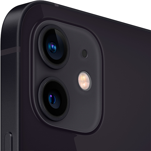 iPhone 12 Black 256GB Unlocked - Certified Refurbished w Warranty